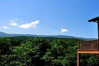 Mountain views from Monte Casa - 1 bedroom Gatlinburg cabin rental